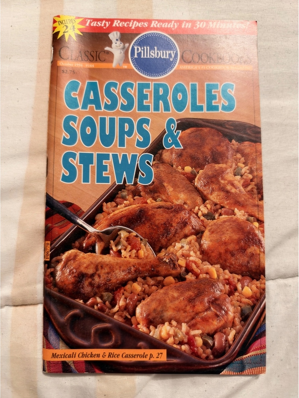 Pillsbury Classic Cookbooks: Casseroles, Soups & Stews